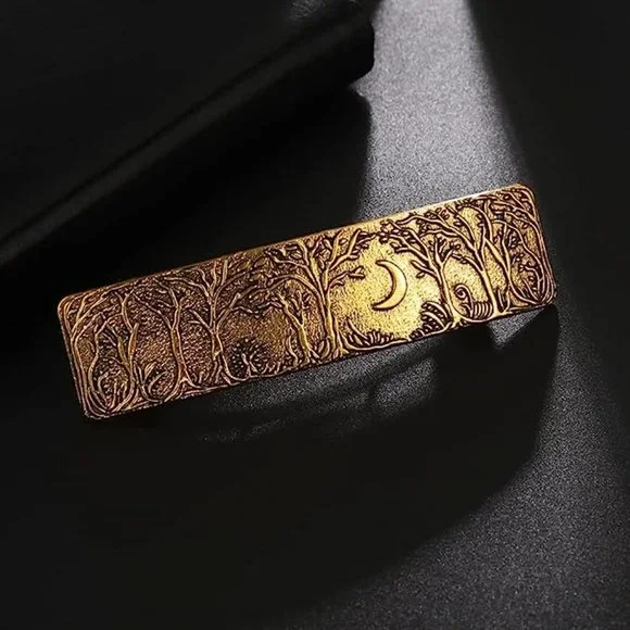 Anthropologie | Accessories | Night Forest In Gold Color  display picture 2